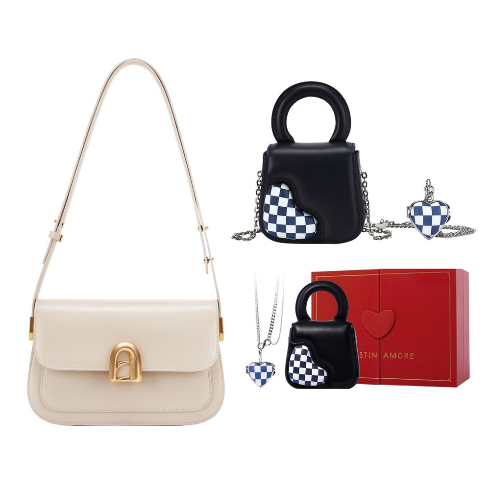 Genuine Textured Bag Bag & Travel Makeup Organizer Pouch